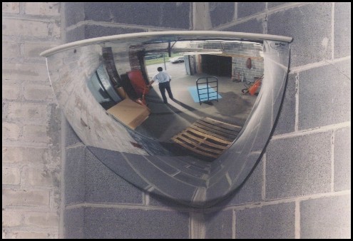 Two Way Mirror Dome, Security Dome For Hidden Camera