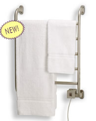 Warmrails REGENT Hardwired/Softwired Combination Wall Mount Towel Warmer